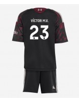 Liverpool Victor Munoz #23 Alternativní dres pro děti 2026-27 Krátký Rukáv (+ trenýrky)